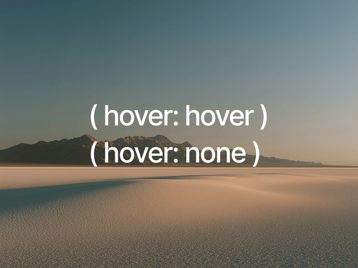 DD9: Correct Hover Setup