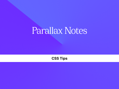 parallax-notes